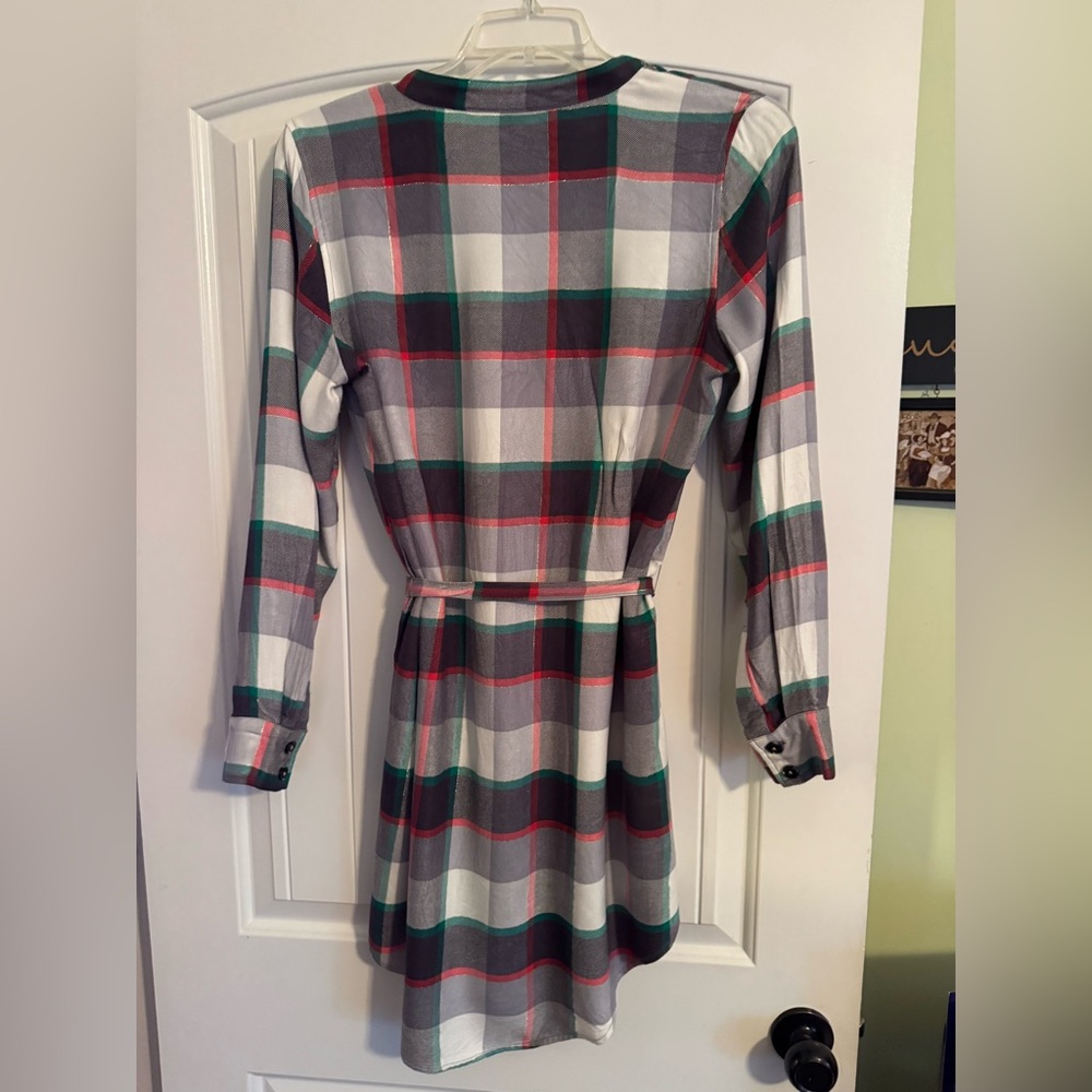 Matilda Jane Plaid Button-Up dress - Picture 3 of 6